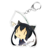 Nakano Azusa (นากาโนะ อาซึสะ) Oazuke Acrylic Keychain พวงกุญแจการ์ตูน K-On! เค-อง! ก๊วนดนตรีแป๋วแหวว