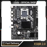 JINGSHA X58 LGA 1366 CPU Motherboard Memory Support REG ECC DDR3 UP TO 32GB And XEON Processor USB2.0 AMD RX Series 1366 X58M