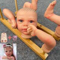 【YF】 Painted Reborn Baby Kit Leighton Rose Unassembled 15 Inches Mini Newborn Size With Hair Gift For Kids