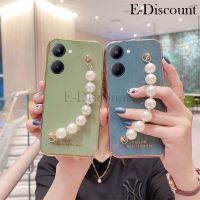 เคสโทรศัพท์ใหม่สำหรับ VIVO Y78 Y36 ฝาครอบ สร้อยข้อมือไข่มุกกันตกซิลิโคนนิ่มหลากสีสำหรับ VIVO Y78 Y36 เคส