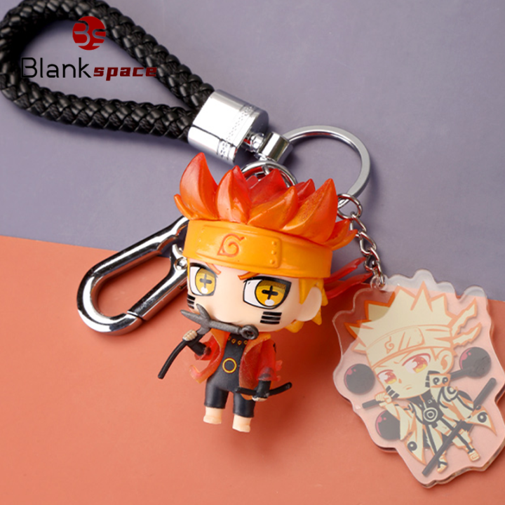 💗【Ready stock】🔥Naruto figure keychain pendant Kakashi/Sasuke/Uchiha Itachi anime fan gift