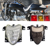 Lampu Ekor Belakang Motosikal Brek Menghidupisyarat Lampu LED Bersepadu untuk Suzuki Boulevard M109R M1800R 2006-18 2019 M109R