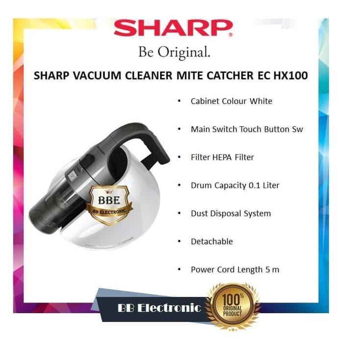 SHARP VACUUM CLEANER MITE CATCHER EC HX100 | Lazada Indonesia