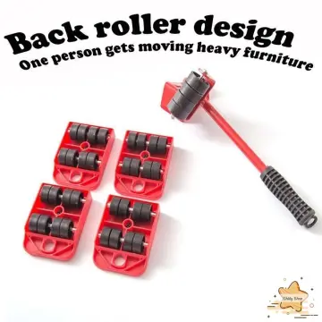 5 Packs Furniture Lifter Tool Set - Heavy Furniture Movers Sliders