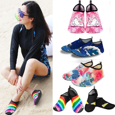 [HAQIMA2315] Women Beach Aqua Socks Quick-Dry Beach Shoes Men Kids Swimming Water Sneaker Gym Swim Surfing Diving Shoes