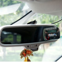 【cw】Car Small Round Mirror Reversing Mirror HD Borderless Adjustable Blind Spot Mirror Square Wide-angle Auxiliary Rearview Mirror