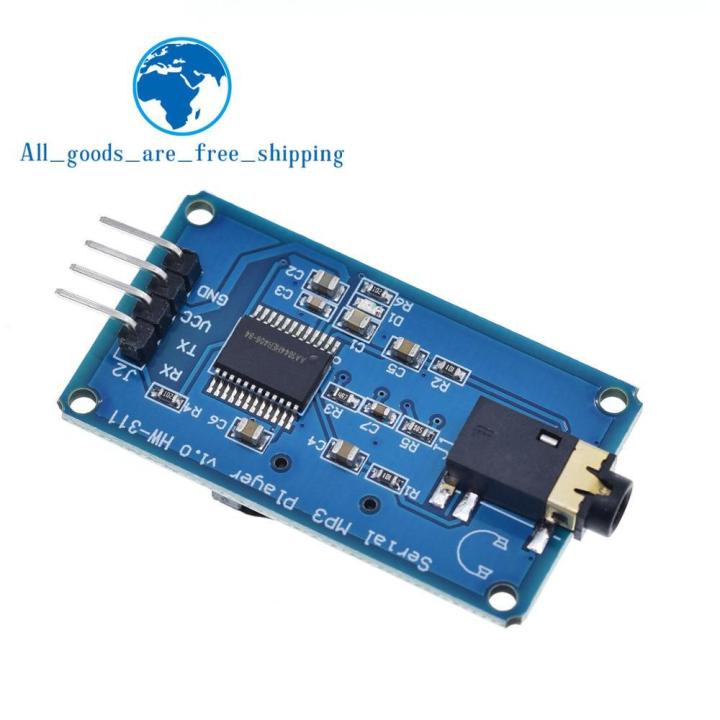 TZT YX6300 YX5300 UART ควบคุม Serial โมดูล MP3เครื่องเล่นเพลงโมดูลสำหรับ Arduino/AVR/ARM/PIC CF
