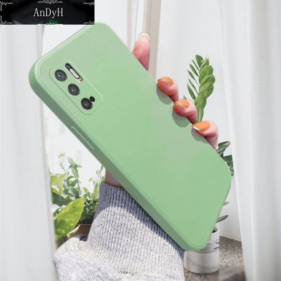 AnDyH Casing Case For Xiaomi Redmi Note 10 Poco M3 Pro 5G Case Soft Silicone Full Cover Camera Protection Shockproof Cases