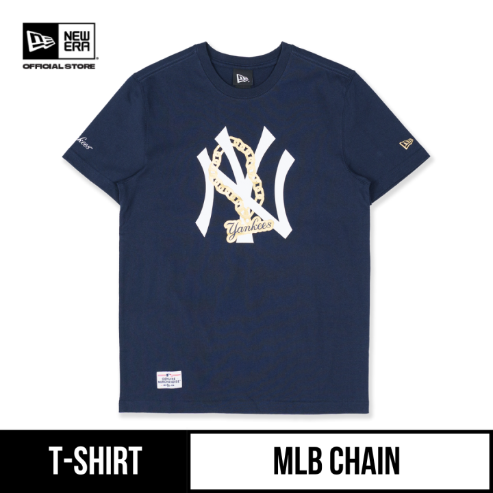 New era MLB Metallic Graphic New York Yankees Short Sleeve T-Shirt