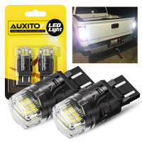 AUXITO 2ชิ้น T20 7443 W21/5W 1156 1157หลอดไฟ LED อะไหล่สำหรับไฟสำรองไฟจอดรถยนต์ DRL เปิดไฟสัญญาณไฟ