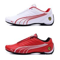 ♤ข้อเสนอเวลา จํากัด❀ Ferrari รองเท้ากีฬา รองเท้าหนังลําลอง สไตล์เร สําหรับผู้ชาย 5 สี