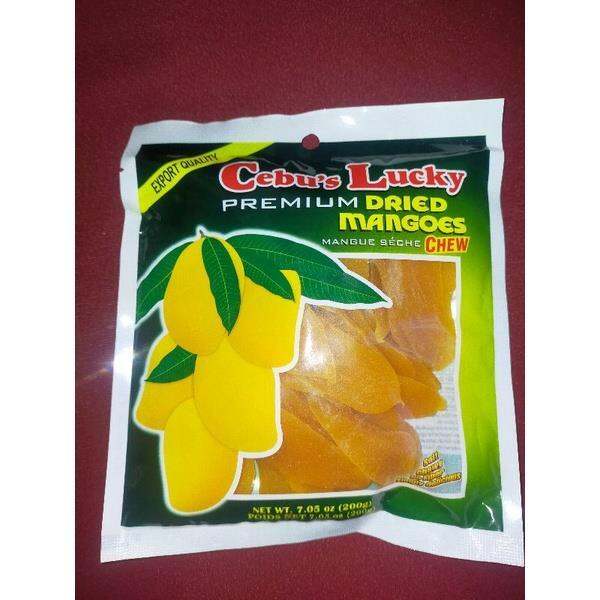 Cebu's Lucky Premium Dried Mangoes 200g Lazada PH