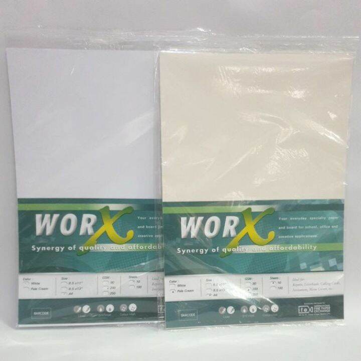 Hot wuer1440063 Worx Vellum Board Paper 200 Gsm Lazada PH