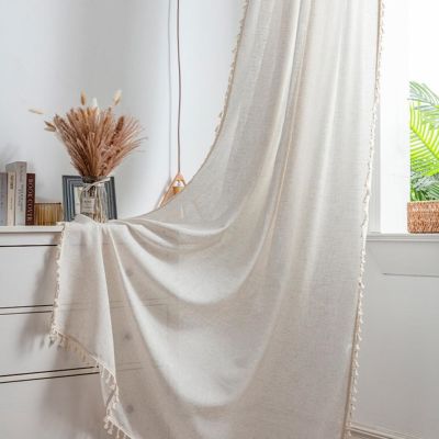 【CC】✺♞  Window Gauze  Soft Room Curtain Household Supplies