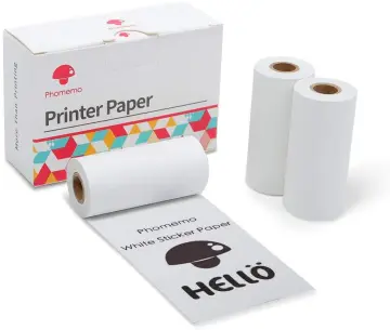 Phomemo Colored Sticker Long-Lasting 53mm Thermal Paper for M02