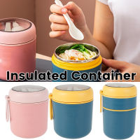 Stainless Steel Thermal Lunch Student Insulated Bento Multi-layer Tableware Food Container Portable Breakfast Cup