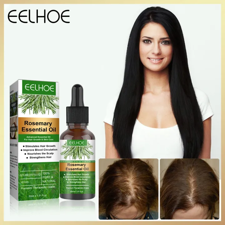 Eelhoe Rosemary Essential Oil Hair Treatment For Frizzy And Dry Hair ...