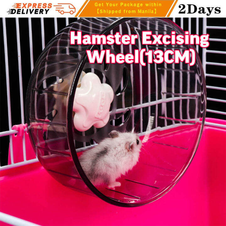 Hamster Wheel Plastic Hamster Wheel Toys Sports Jogging Wheel Small Pet