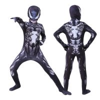 Spiderman Venom Costume Kids Superhero Spider Man Cosplay Costume Bodysuit Jumpsuit Halloween Party Clothes Children Adult Gifts