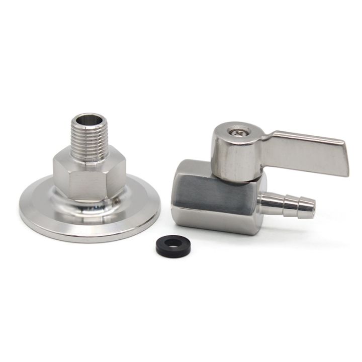 ss304-mini-ball-valve-stainless-steel-handle-7mm-10mm-8mm-12mm-pipe-pagoda-adapter-to-tri-clamp-1-1-5