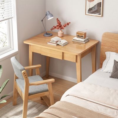 [COD] Computer desk desktop solid leg student home with drawer apartment bedroom study writing