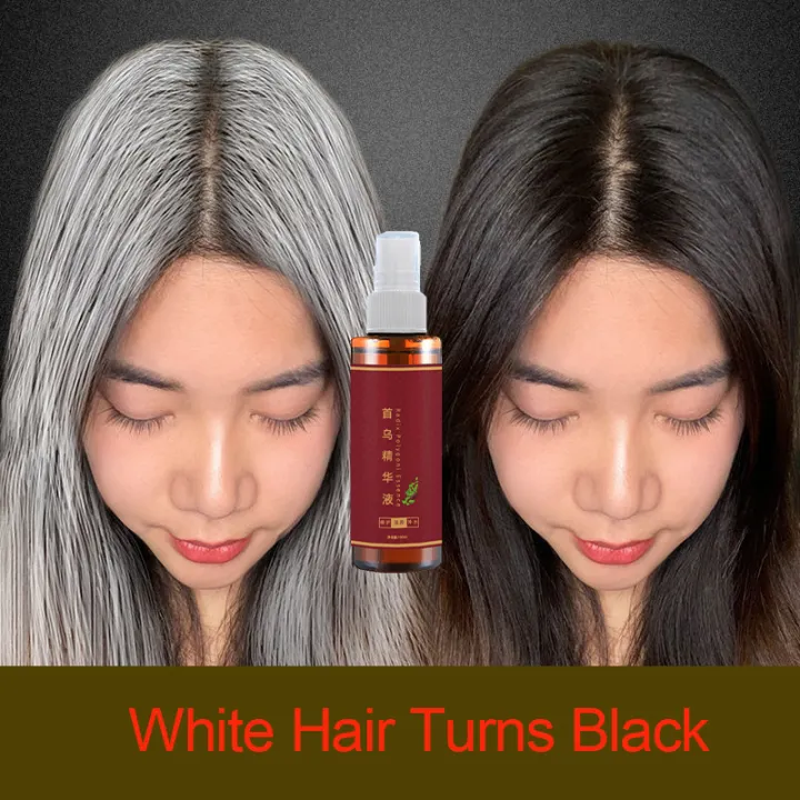 Black Hair Dye Black Hair Spray Turn Your White Gray Hair Into Black