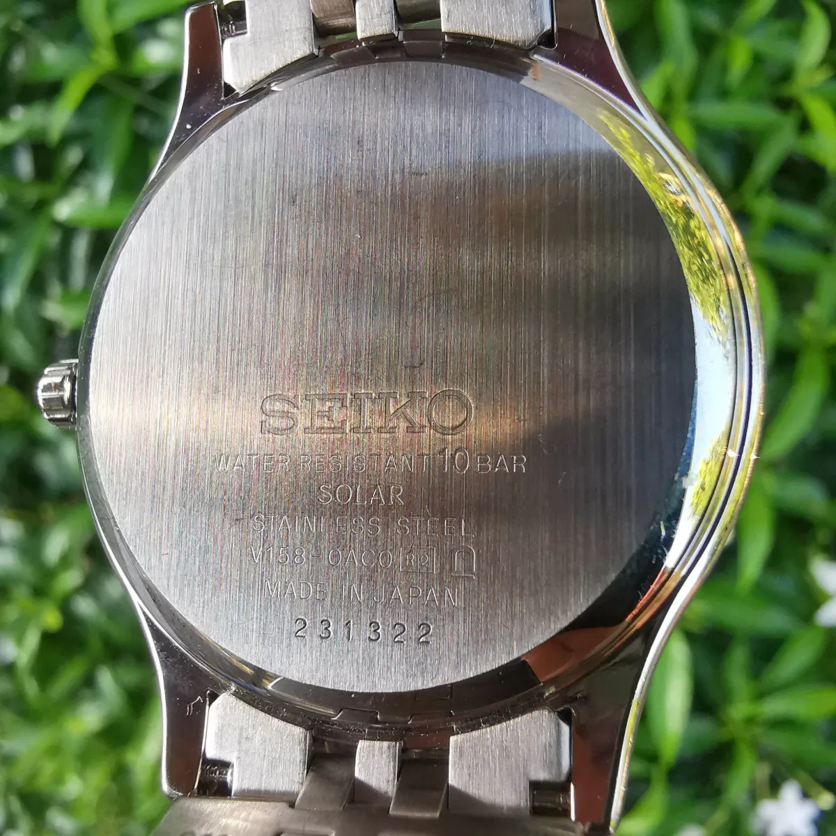 ですが】 ヤフオク! - SEIKO DOLCE SOLAR V158-0AC0 セイコー 腕時計