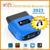 NEXAS NexLink รถ OBD2 /Eobd สแกนเนอร์ตรวจสอบเครื่องยนต์เครื่องอ่านรหัสลบเครื่องมือมอเตอร์วินิจฉัยผ่านบลูทูธ5.0ใช้ในอุปกรณ์ Ios/android Windows สำหรับรถสากลทั้งหมดสแกน