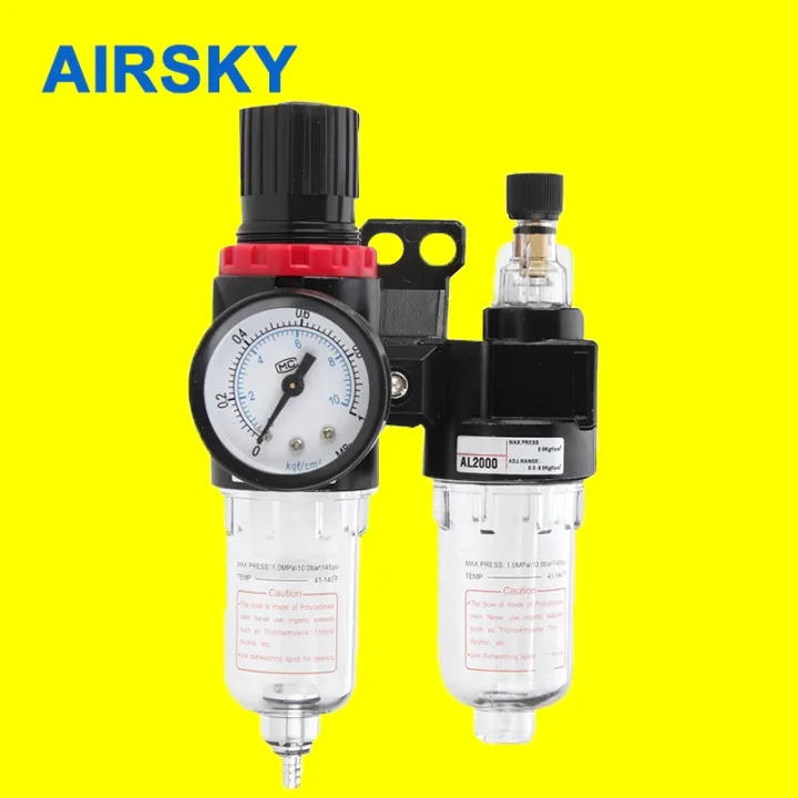 AFC2000 G1/4“ Air Pressure Regulator AFR2000 AL2000 Air Compressor Oil
