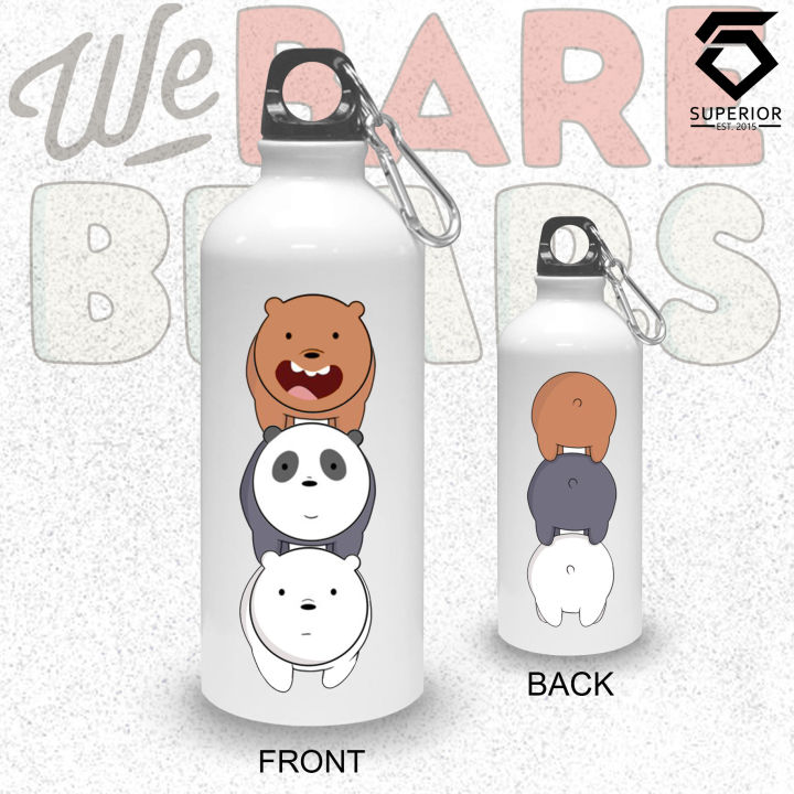 WBB We Bare Bears Grizz Panda Ice Bear Kids Sublimation Sports Jug Cola ...