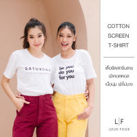 LOUKFOUK BANGKOK เสื้อยืดสกีนลาย สุดน่ารัก