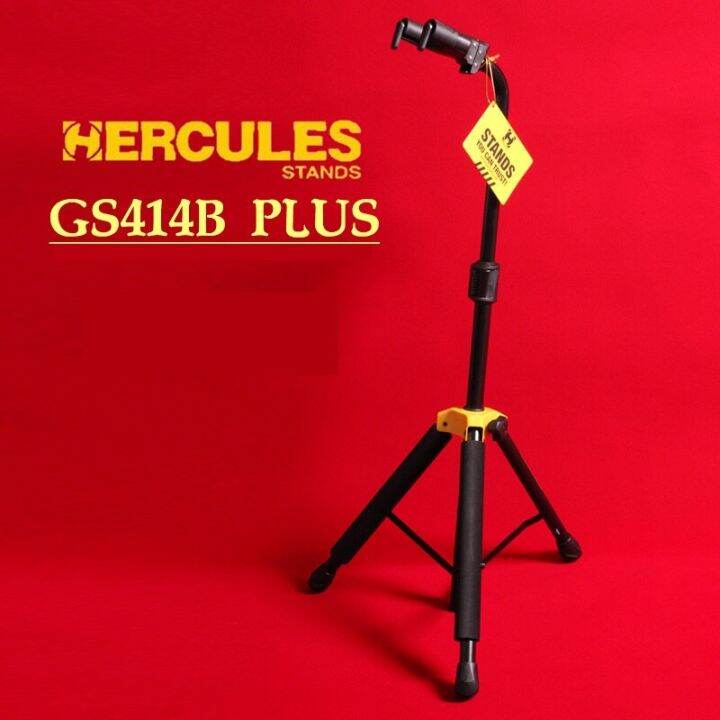Hercules GS414B PLUS Upgraded Auto Grip System (AGS) Single Guitar