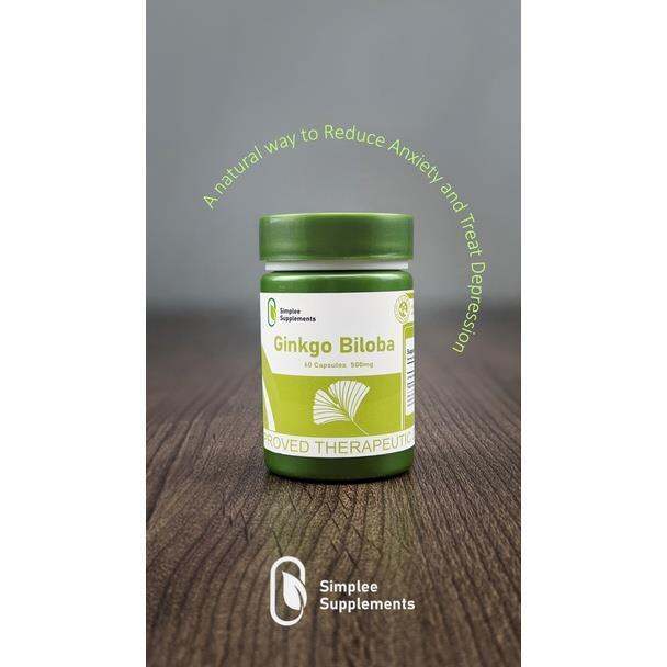 Simplee Ginkgo Biloba Capsule Supplement Lazada PH