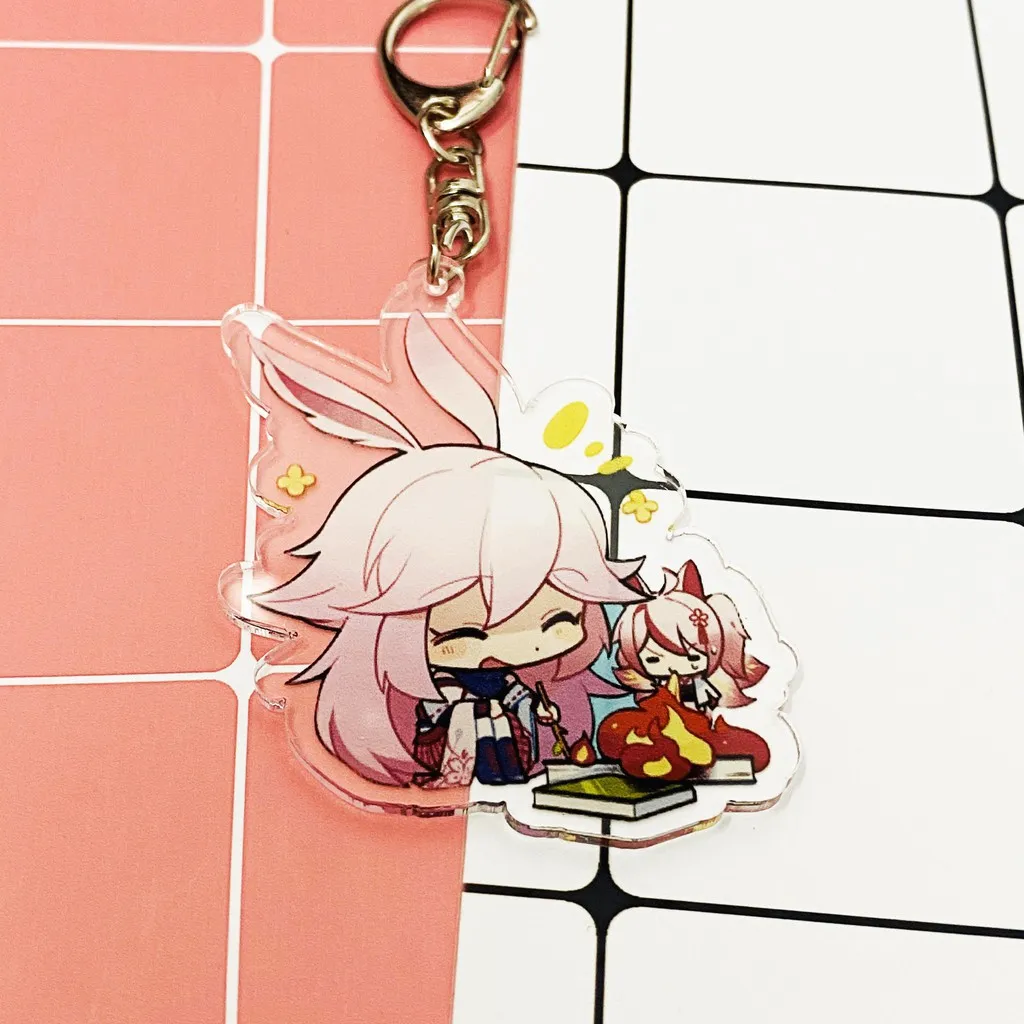 mẫu 1) Móc khóa in hình anime chibi Honkai Impact 3 mika trong acrylic quà cho fan mẫu 1) Móc khóa in hình anime chibi Honkai Impact 3 mika trong acrylic quà cho fan