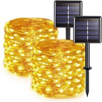 100/200/300/400 Led Outdoor Solar String Light Waterproof DIY Garland Fairy Lamp for Patio Garden Trees Christmas Wedding Party