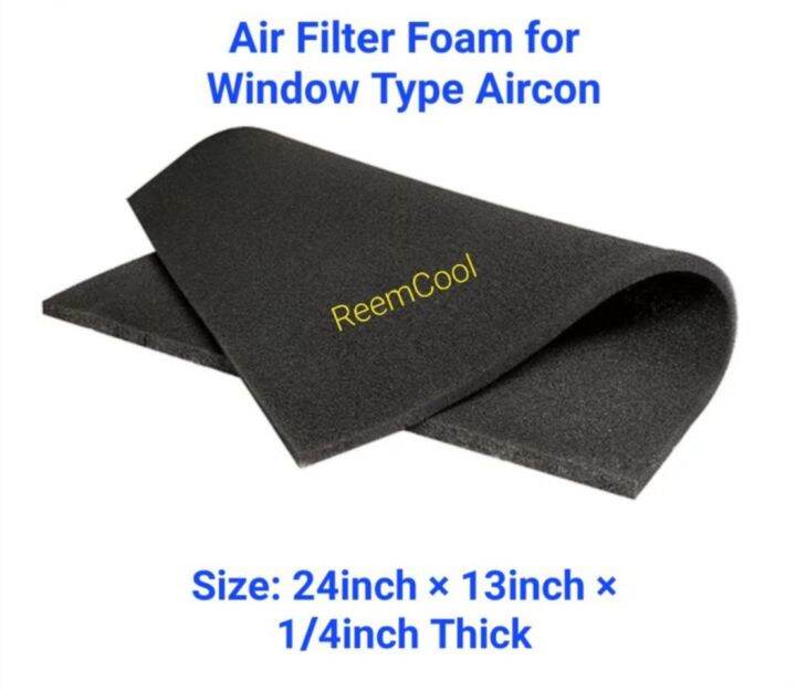Aircon Filter / Foam Filter / Air Filter / for Window Type Aircon, size
