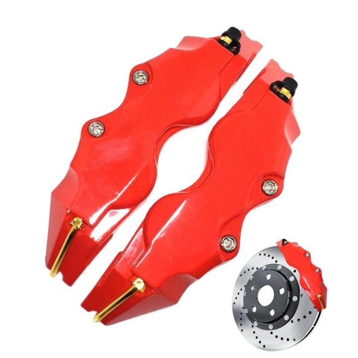 car-brake-caliper-cover-2pcs-three-dimensional-sturdy-brake-cover-caliper-cover-decorative-brake-caliper-covers-set-multifunctional-brake-caliper-protector-cover-for-auto-lovable