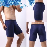 【hot】✽☃ 3 Pcs/Lot Mens Flat Pants Soft Breathable Swim Shorts Large Size Mesh Silk