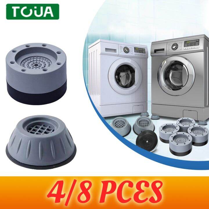 4/8Pcs Universal Washing Machine Anti Vibration Pads Rubber Feet Legs