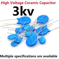 ♈❀✹ 20pcs 3KV High Voltage Ceramic Capacitor 10NF 5PF 10PF 15PF 20PF 22PF 27PF 30PF 47PF 56PF 100PF 220PF 1NF 2.2NF 3.3NF 4.7NF