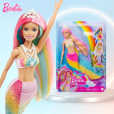 Barbie 15-Inch Sensual Change Color Mermaid Doll Girl Toys GTF89 New Collection Doll Suitable Birthday Gifts for Children (Fast delivery)
