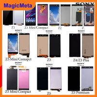 MagicMeta Original IPS หน้าจอ LCD สำหรับ Sony Xperia Z Z1 Mini Z1 Z2 Z3 Z3 Mini Z4 Z5 Z5 Mini Z5พรีเมี่ยมแอลซีดีจอแสดงผลหน้าจอสัมผัสหน้าจอดิจิตอลแทนการประกอบสำหรับ Sony Xperia Z/Z1 Mini/Z1/Z2/Z3/Z3 Mini/Z4/Z5/ขนาดเล็ก/Z5พรีเมียมสำหรับ Z5