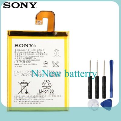 แบตเตอรี่ SONY Xperia Z3 L55T L55U D6653 D6633 D6603 LIS1558ERPC ของแท้แบตเตอรี่ 3100 mAh