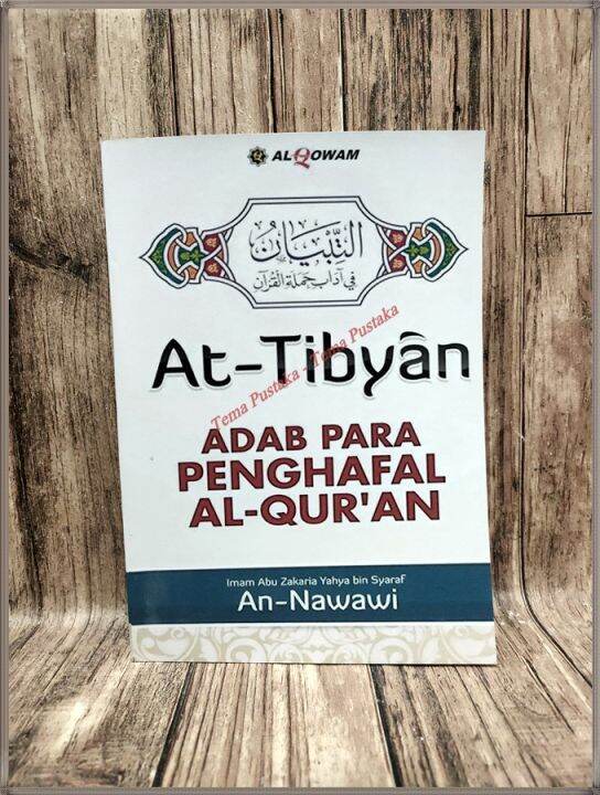 At Tibyan Adab Pengahafal Al Quran - An Nawawi | Lazada Indonesia