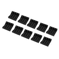 10x Battery Holder Box Case Black