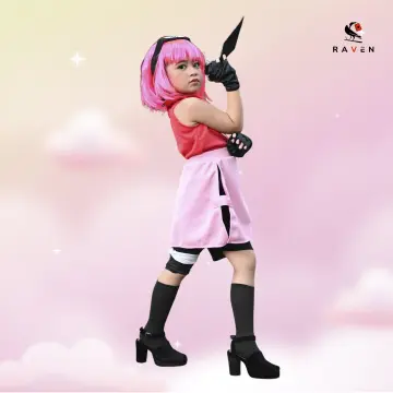 Naruto Haruno Sakura 1st Generation / 2nd Generation Cosplay Costume –  Animee Cosplay