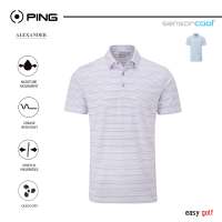 PING ALEXANDER  POLO PING MENS POLO เสื้อกอล์ฟผู้ชาย  เสื้อกีฬากอล์ฟผู้ชาย  เสื้อกีฬาผู้ชาย