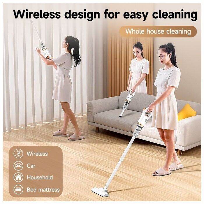 Handheld Cordless Vacuum Cleaner Rechargeable Home/Car Vacuum Cleaner