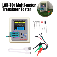  2023เหนือจอแอลซีดี1.8 "; จอแสดงผล TFT LCD มัลติมิเตอร์ทดสอบทรานซิสเตอร์ไดโอด T riode ตัวเก็บประจุต้านทานวิธีการทดสอบ MOSFET NPN PNP Triac มอส