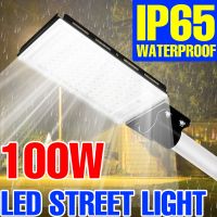 100W LED Street Lamp AC 220V Flood Light IP65 Waterproof Outdoor Lights 50W LED Wall Lampara Courtyard Lighting 240V Floodlight